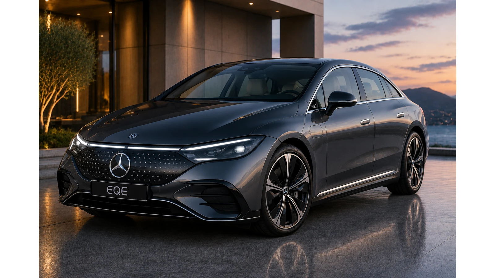 Mercedes-Benz EQE electric sedan in India