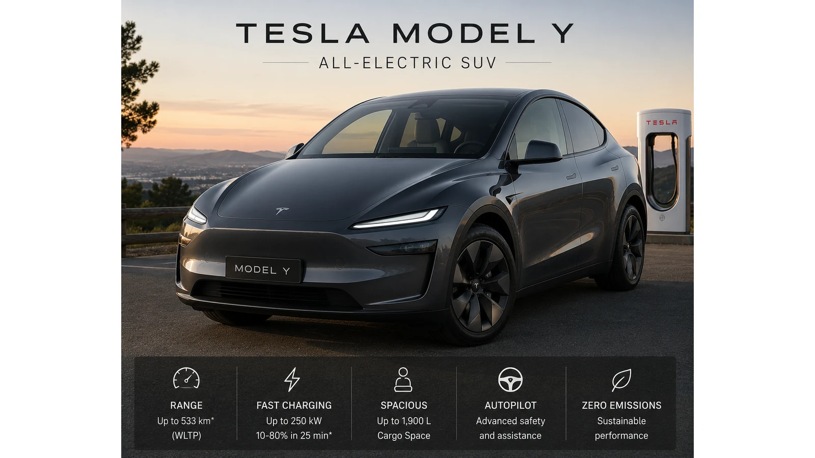 Tesla Model Y electric SUV in India